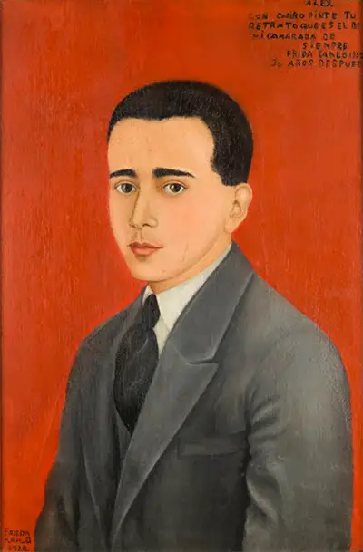 Portrait of Alejandro Gómez Arias Frida Kahlo